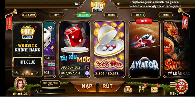 Tổng quan thông tin về trò chơi casino live trực tiếp Hitclub