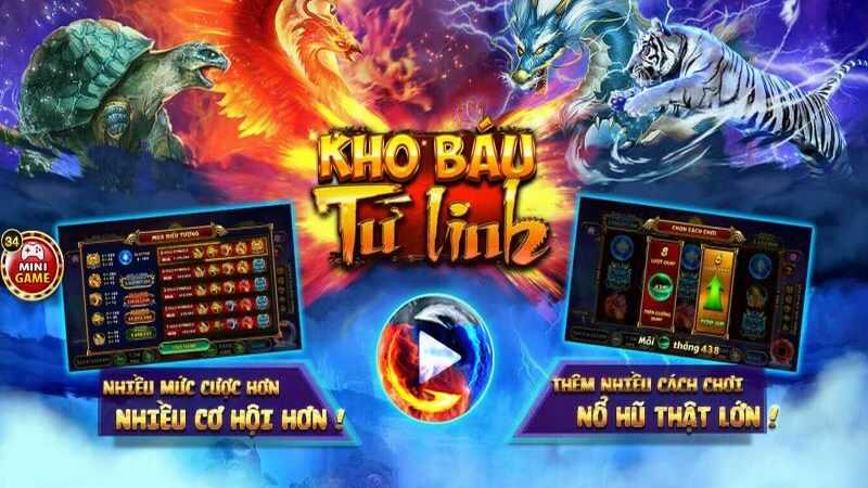 Tổng quan về game quay hũ Kho Báu Tứ Linh anh em cần biết