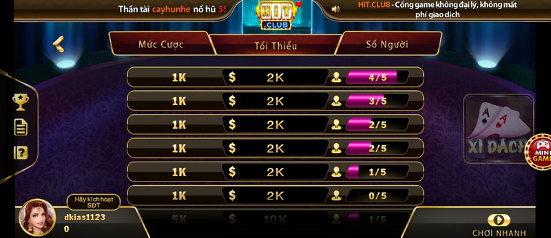 Một số mẹo hay giúp bạn thắng lớn trong game Xì Dách