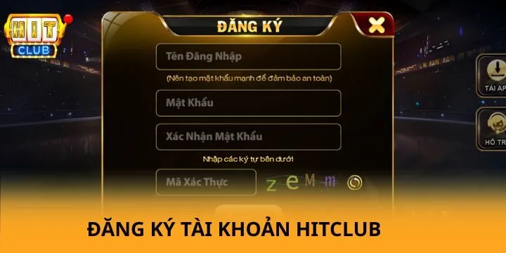 HITCLUB 24 Hướng dẫn mở tài khoản trở thành người chơi chính thức Hitclub