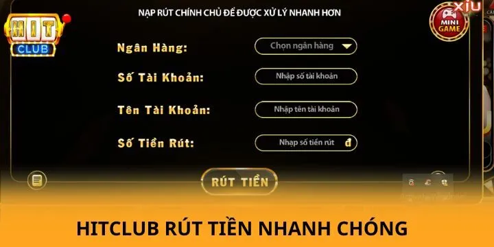 HITCLUB 26 Nạp tiền Hitclub chuẩn xác theo từng bước