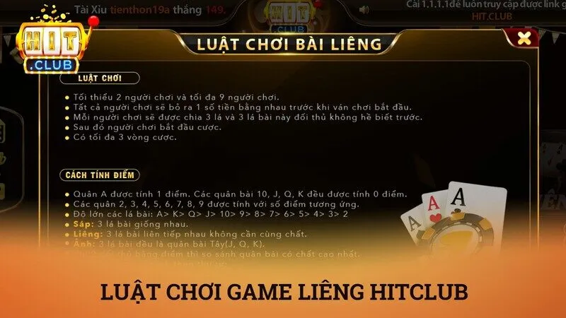 Liêng hitclub – Luật chơi chính thức và chiến thuật đỉnh cao từ cao thủ 3 Luật chơi game liêng hitclub chi tiết nhất