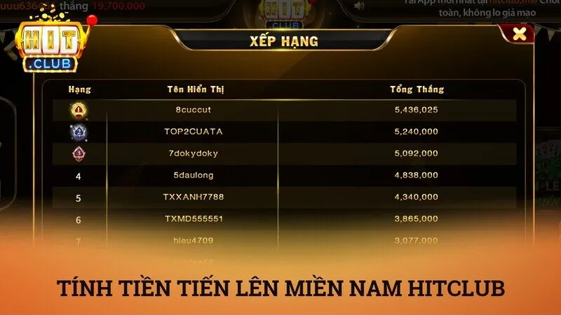 Luật tính tiền và định mức phạt trong mỗi ván tiến lên miền nam Hitclub